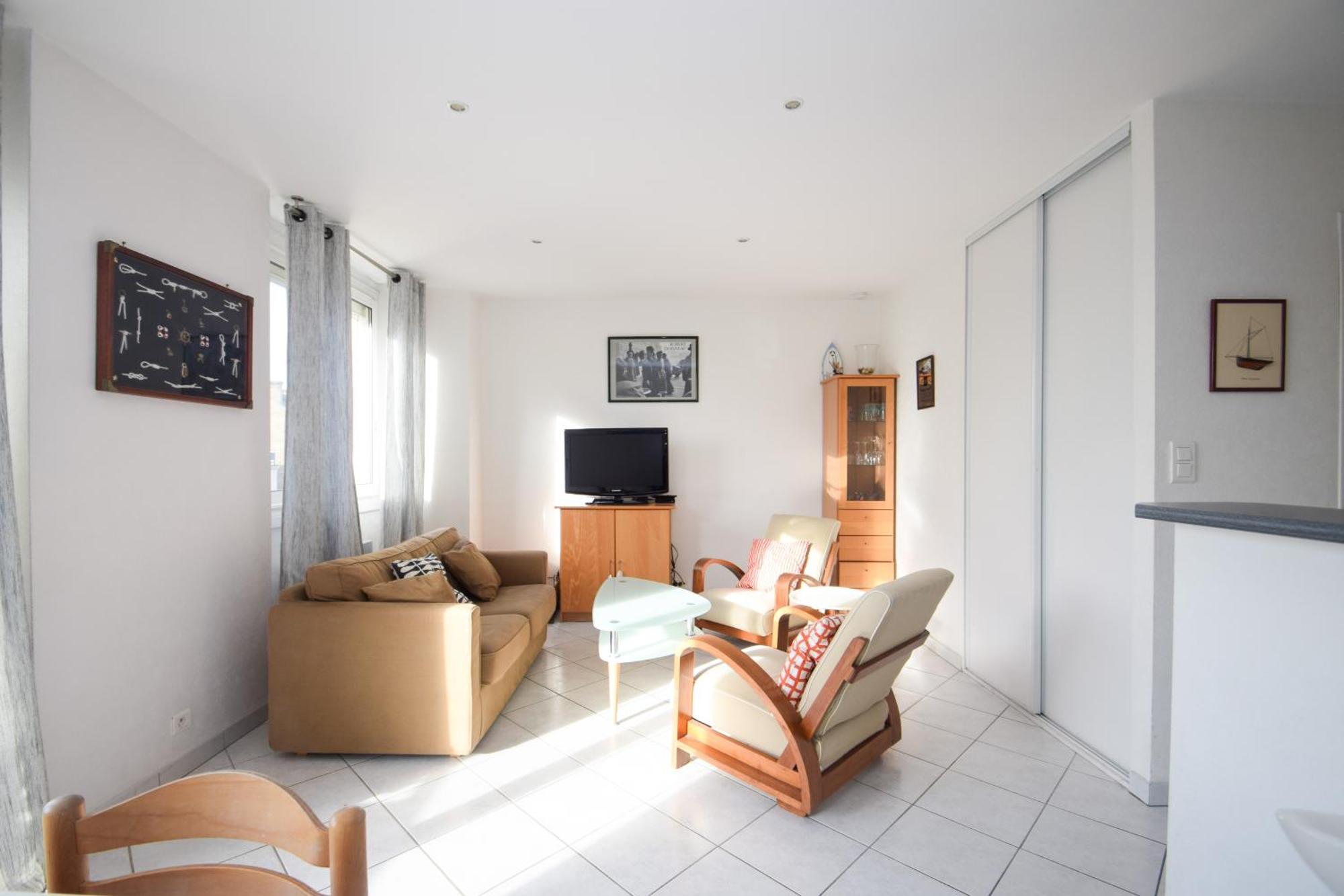 Appt 2 Pieces Confort 3 Pers Au Pied De La Plage Vacances Sans Voiture ディナール エクステリア 写真